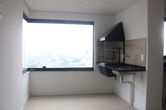 Varanda de apartamento à venda com 3 quartos, 93m² em Campestre, Santo André