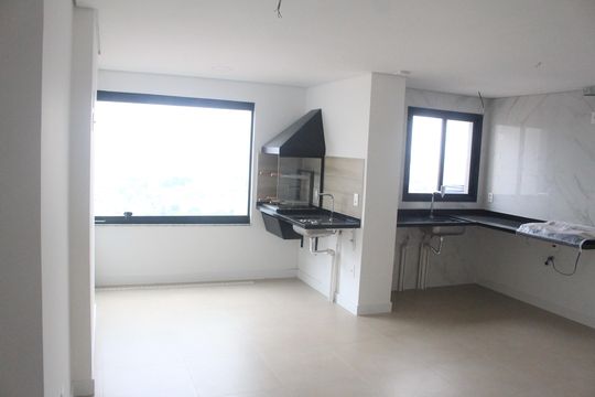 Sala de apartamento à venda com 3 quartos, 93m² em Campestre, Santo André