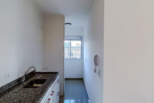 Cozinha de apartamento para alugar com 2 quartos, 51m² em Vila Nova Manchester, São Paulo