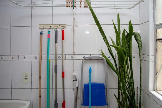 Área de Serviço de apartamento à venda com 2 quartos, 48m² em Conceição, Diadema