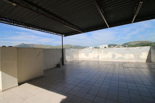 Terraço e Salão de festas de apartamento à venda com 1 quarto, 39m² em Irajá, Rio de Janeiro