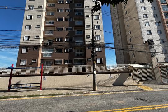 Fachada de apartamento à venda com 2 quartos, 66m² em Parque Sao Vicente, Santo André