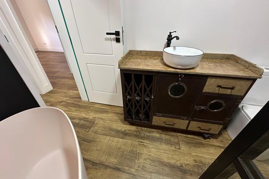 Banheiro Social de apartamento à venda com 3 quartos, 94m² em Alphaville Industrial, Barueri