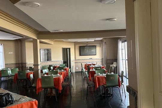 Área comum - Salão de festas de apartamento para alugar com 1 quarto, 47m² em Itararé, São Vicente