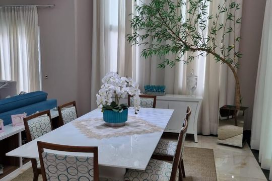 Sala de jantar de casa de condomínio para alugar com 4 quartos, 400m² em Jardim Green Park Residence, Hortolândia