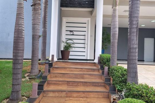 Fachada de casa de condomínio para alugar com 4 quartos, 400m² em Jardim Green Park Residence, Hortolândia