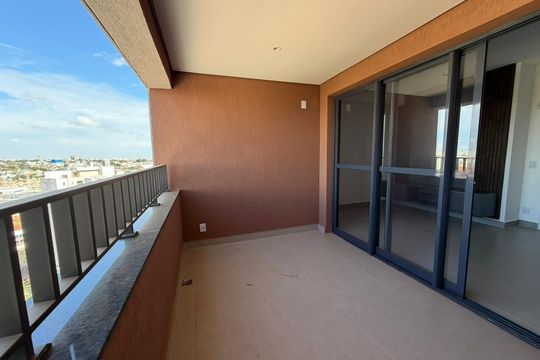 Varanda de apartamento para alugar com 1 quarto, 44m² em Granja Marileusa, Uberlândia