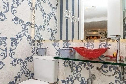 Lavabo de casa para alugar com 3 quartos, 150m² em Três Figueiras, Porto Alegre