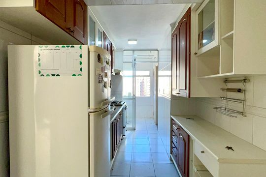 Cozinha de apartamento para alugar com 3 quartos, 90m² em Pinheiros, São Paulo