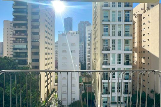 Varanda de apartamento para alugar com 3 quartos, 90m² em Pinheiros, São Paulo
