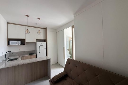 Sala de apartamento para alugar com 1 quarto, 30m² em Ouro Preto, Belo Horizonte