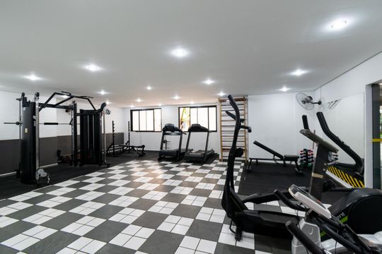 Área comum - Academia de apartamento para alugar com 2 quartos, 57m² em Jabaquara, São Paulo