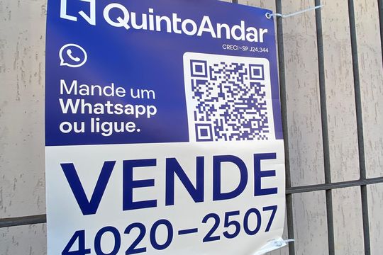 Placa de apartamento à venda com 3 quartos, 65m² em Continental, Osasco