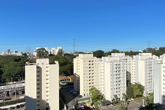 Varanda - Vista de apartamento à venda com 3 quartos, 65m² em Continental, Osasco