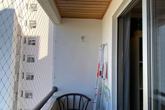 Varanda de apartamento à venda com 3 quartos, 65m² em Continental, Osasco