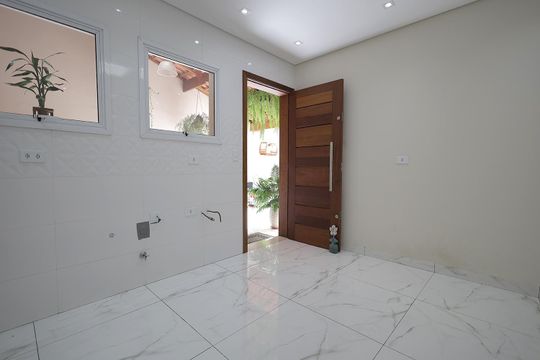 Cozinha de casa à venda com 3 quartos, 354m² em Vila Curuçá, Santo André