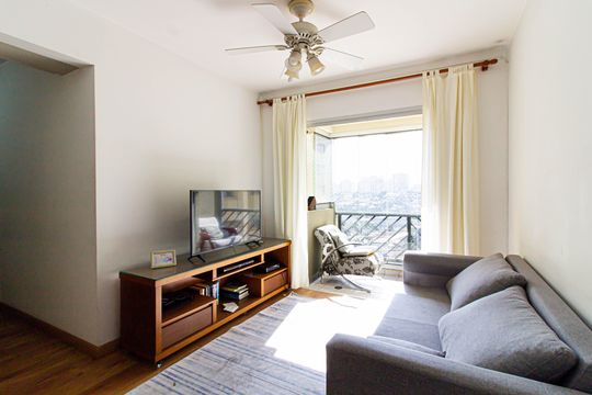 Sala de apartamento para alugar com 3 quartos, 112m² em Lapa, São Paulo