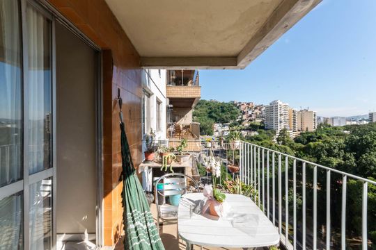 Varanda da Sala de apartamento para alugar com 2 quartos, 72m² em Vila Isabel, Rio de Janeiro