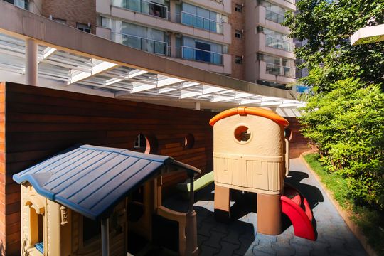 Área comum - Playground de apartamento para alugar com 1 quarto, 52m² em Jardim Analia Franco, São Paulo