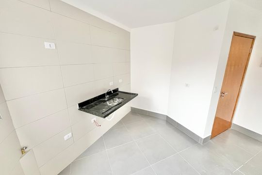 Cozinha de apartamento para alugar com 2 quartos, 46m² em Vila Guilherme, São Paulo