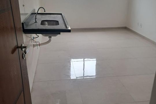 Cozinha de apartamento à venda com 2 quartos, 52m² em Nova Gerti, São Caetano do Sul