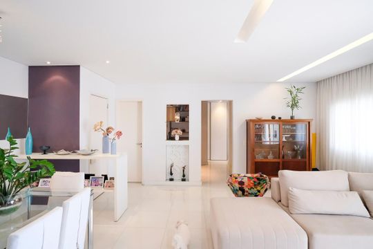 Sala de apartamento à venda com 3 quartos, 143m² em Santa Maria, São Caetano do Sul