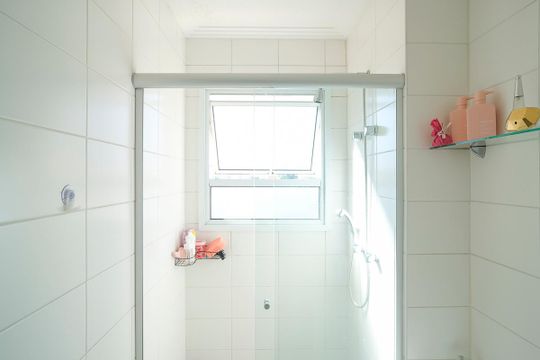Banheiro de apartamento à venda com 3 quartos, 143m² em Santa Maria, São Caetano do Sul