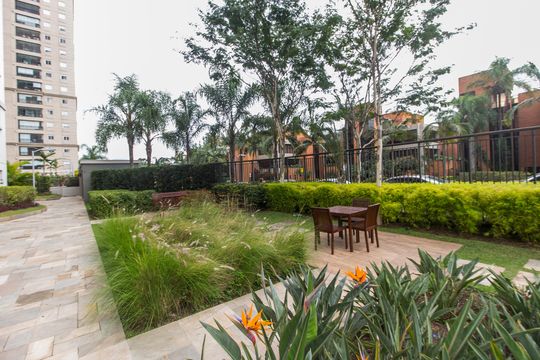 Área comum de apartamento para alugar com 2 quartos, 63m² em Alphaville Empresarial, Barueri