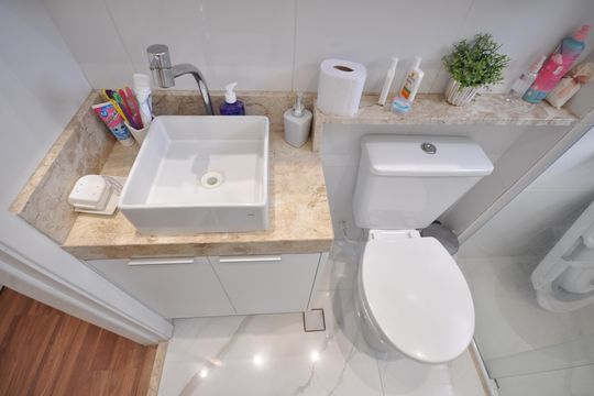 Banheiro da Suíte de apartamento à venda com 2 quartos, 60m² em Tucuruvi, São Paulo