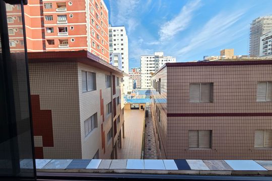 Varanda de apartamento para alugar com 1 quarto, 75m² em Vila Tupi, Praia Grande