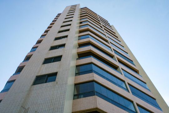 Fachada de apartamento para alugar com 1 quarto, 75m² em Vila Tupi, Praia Grande