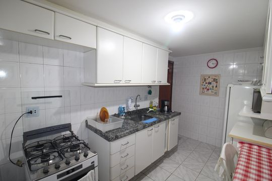 Cozinha de apartamento à venda com 3 quartos, 90m² em Santana, São Paulo