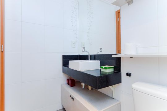 Banheiro  de apartamento para alugar com 1 quarto, 37m² em Centro, Guarulhos