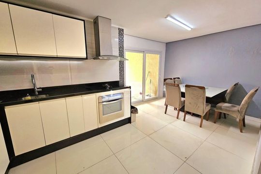 Cozinha de casa para alugar com 3 quartos, 92m² em Centro, Gravataí