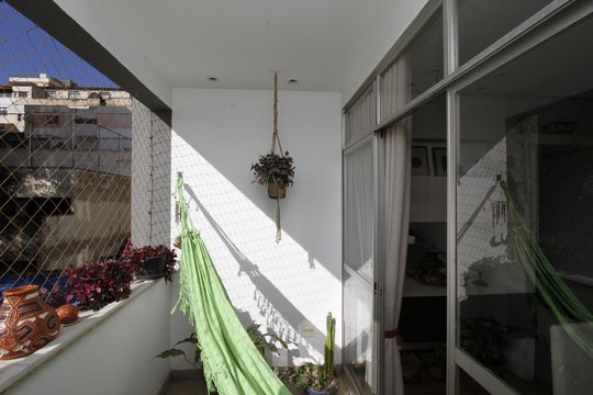 Varanda da Sala de apartamento à venda com 3 quartos, 107m² em Coracao de Jesus, Belo Horizonte