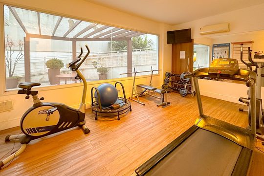 Área comum - Academia de apartamento para alugar com 3 quartos, 70m² em Areias, São José