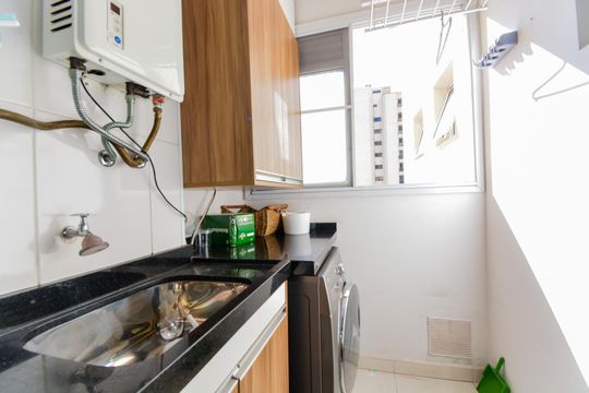 Área de Serviço de apartamento à venda com 2 quartos, 83m² em Jardim Zaira, Guarulhos