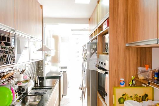 Cozinha de apartamento à venda com 2 quartos, 83m² em Jardim Zaira, Guarulhos