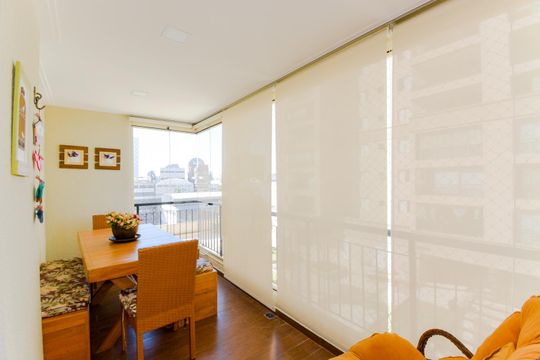 Varanda da Sala de apartamento à venda com 2 quartos, 83m² em Jardim Zaira, Guarulhos