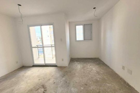 Sala de apartamento à venda com 2 quartos, 59m² em Parque Jaçatuba, Santo André