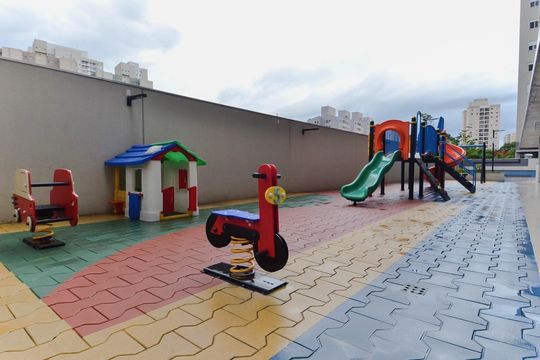 Área comum - Playground de apartamento à venda com 2 quartos, 82m² em Centro, Guarulhos