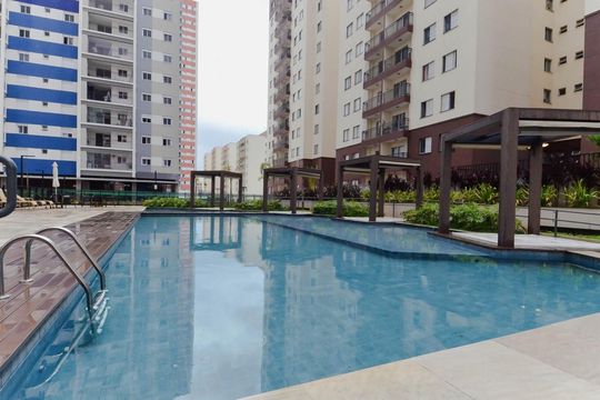 Área comum - Piscina de apartamento à venda com 2 quartos, 82m² em Centro, Guarulhos