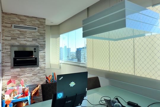 Varanda gourmet de apartamento à venda com 2 quartos, 84m² em Rudge Ramos, São Bernardo do Campo