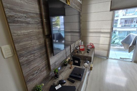 Sala de apartamento à venda com 2 quartos, 76m² em Campo Grande, Rio de Janeiro