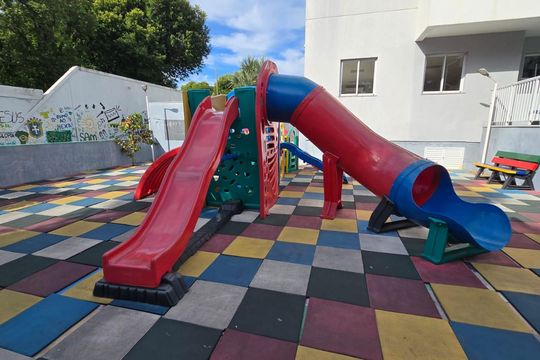 Área externa de apartamento à venda com 2 quartos, 76m² em Campo Grande, Rio de Janeiro