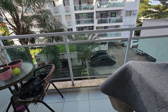 Varanda de apartamento à venda com 2 quartos, 76m² em Campo Grande, Rio de Janeiro