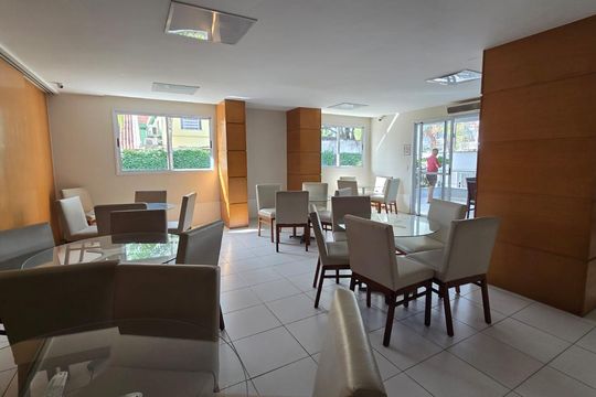 Área externa de apartamento à venda com 2 quartos, 76m² em Campo Grande, Rio de Janeiro