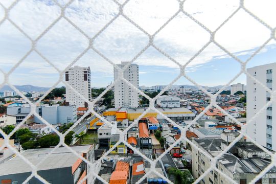 Varanda da Sala de apartamento à venda com 2 quartos, 50m² em Jardim Aida, Guarulhos