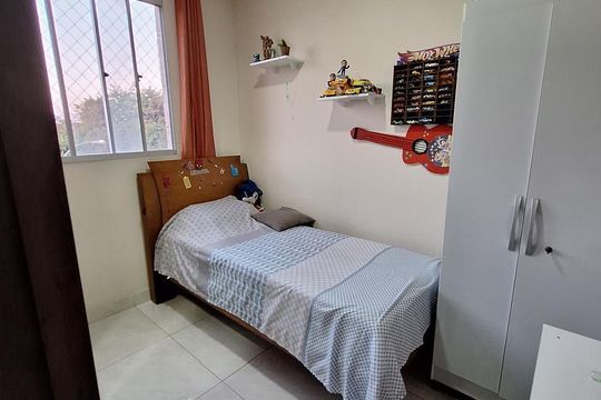 Quarto 2 de apartamento para alugar com 2 quartos, 47m² em Niterói, Betim