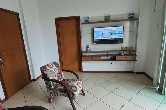 Sala de apartamento para alugar com 3 quartos, 162m² em Vila Nova, Cabo Frio
